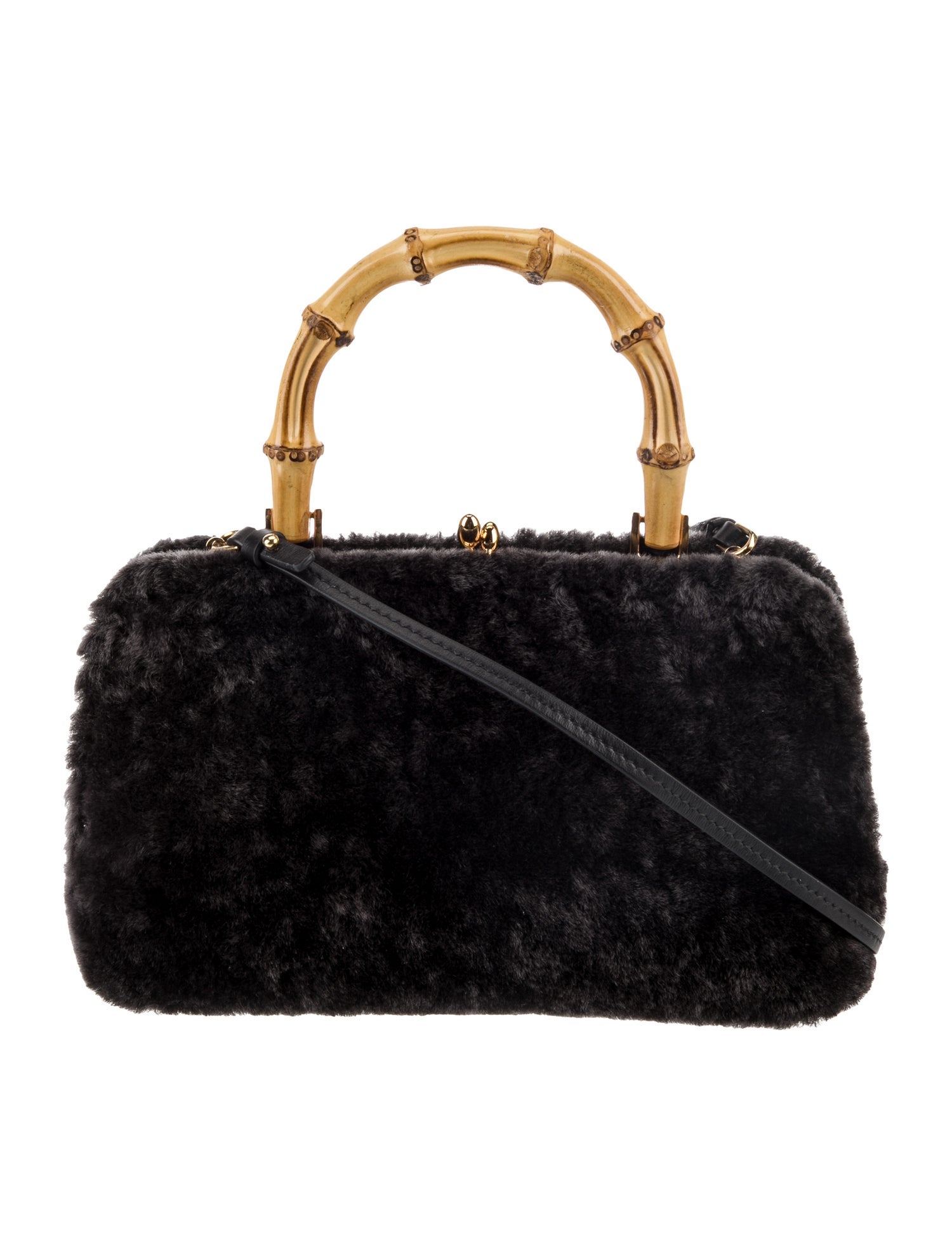 Jil Sander Wool Top Handle Bag
