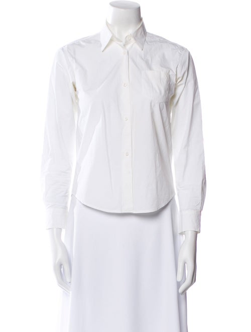 Jil Sander Three-Quarter Sleeve Button-Up Top