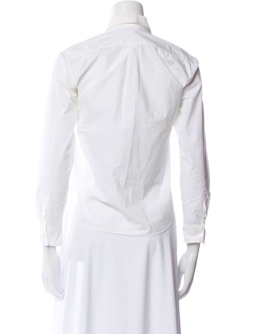 Jil Sander Three-Quarter Sleeve Button-Up Top