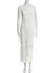 Jil Sander Scoop Neck Long Dress