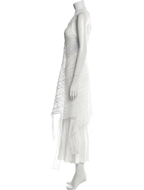 Jil Sander Scoop Neck Long Dress