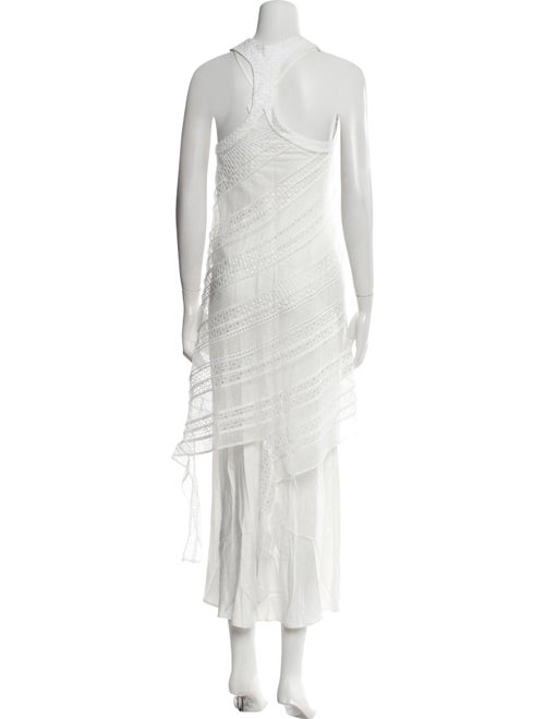 Jil Sander Scoop Neck Long Dress