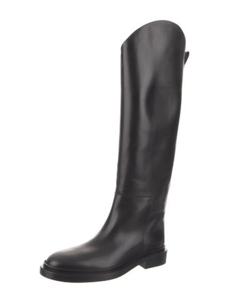 Jil Sander Leather Riding Boots