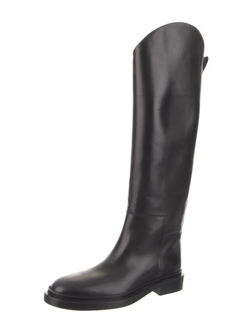 Jil Sander Leather Riding Boots