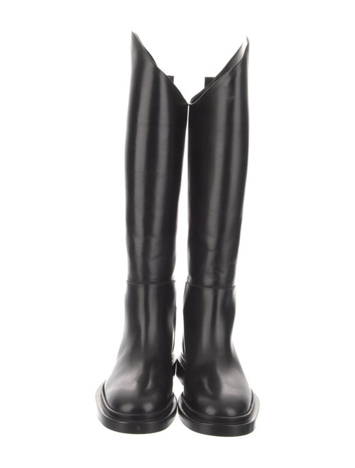 Jil Sander Leather Riding Boots
