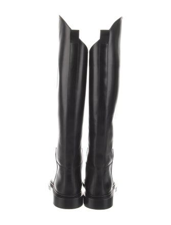 Jil Sander Leather Riding Boots