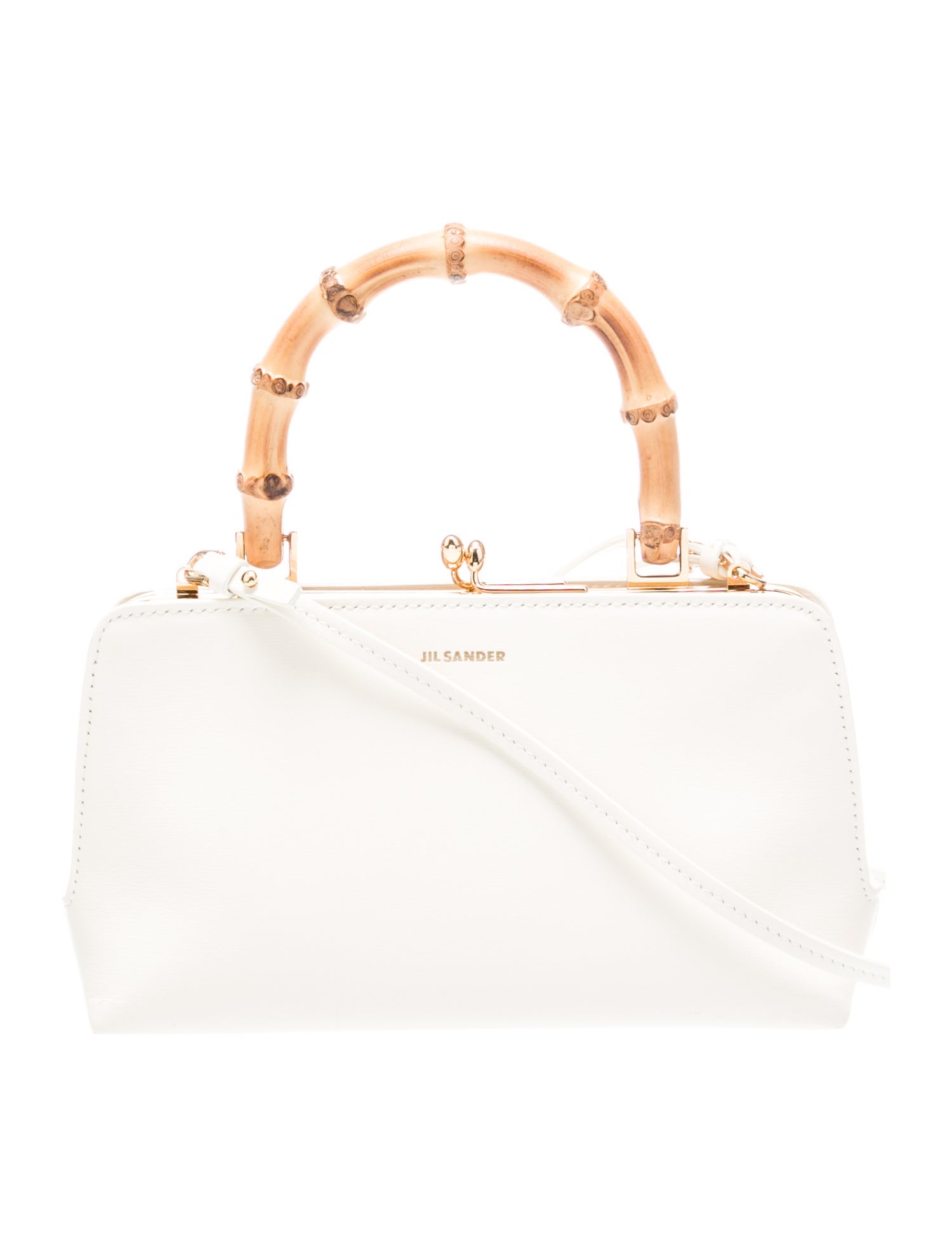 Jil Sander Leather Evening Bag w/ Tags