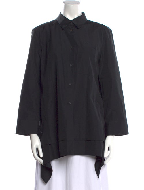 Jil Sander Long Sleeve Button-Up Top