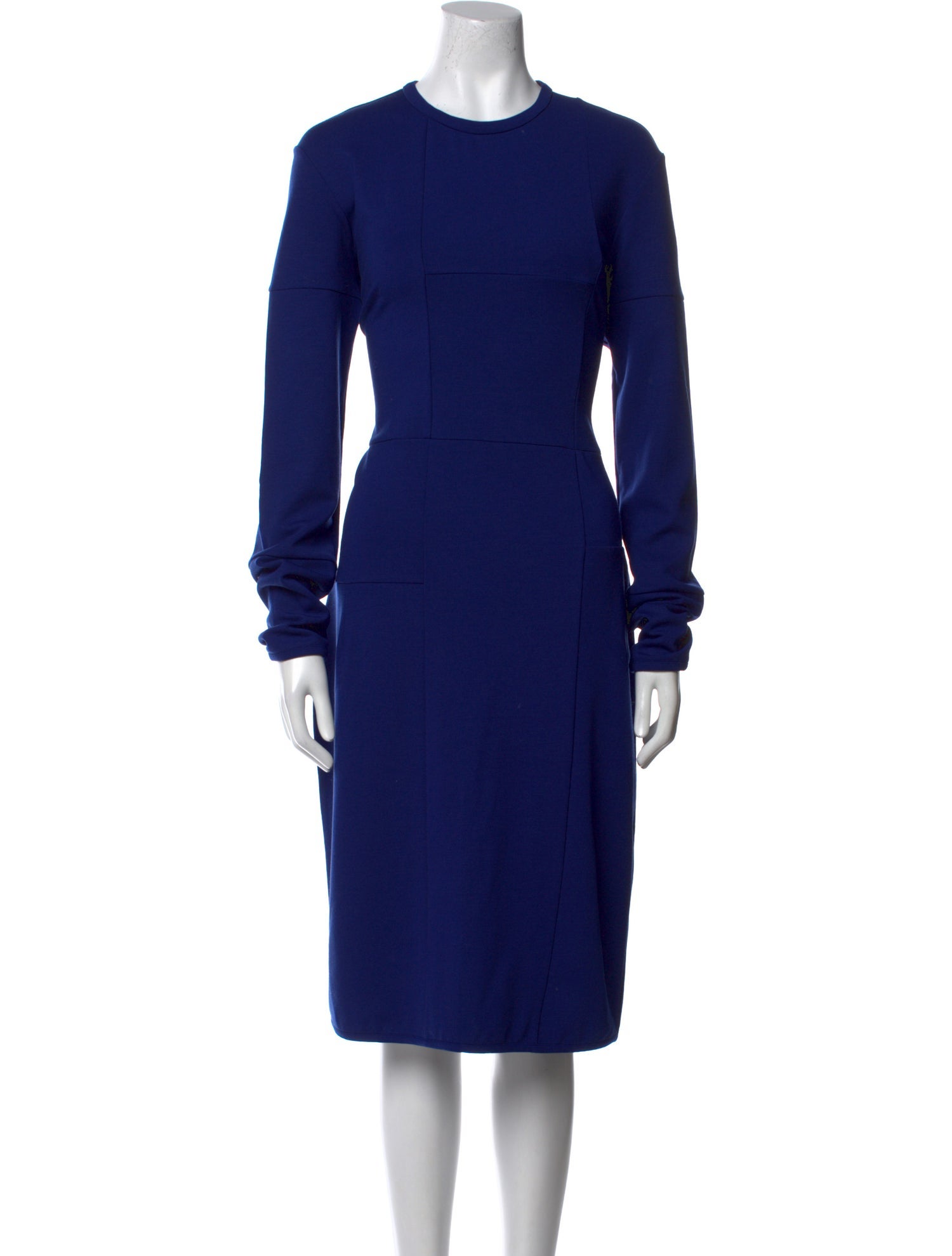 Jil Sander Wool Knee-Length Dress