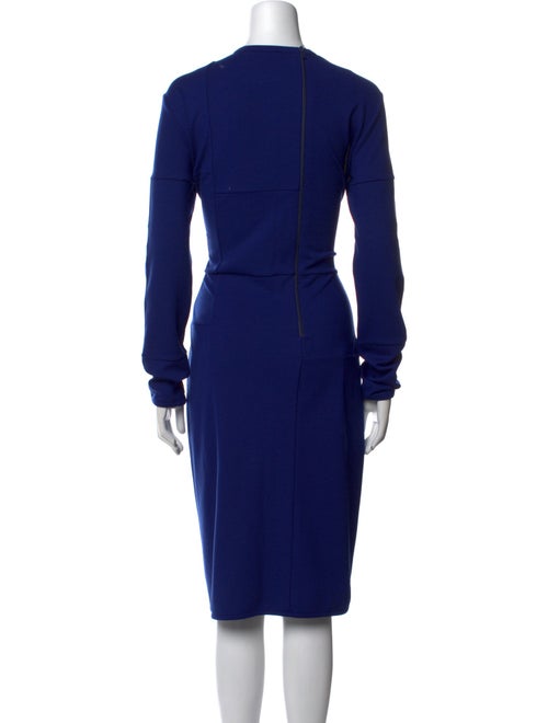 Jil Sander Wool Knee-Length Dress