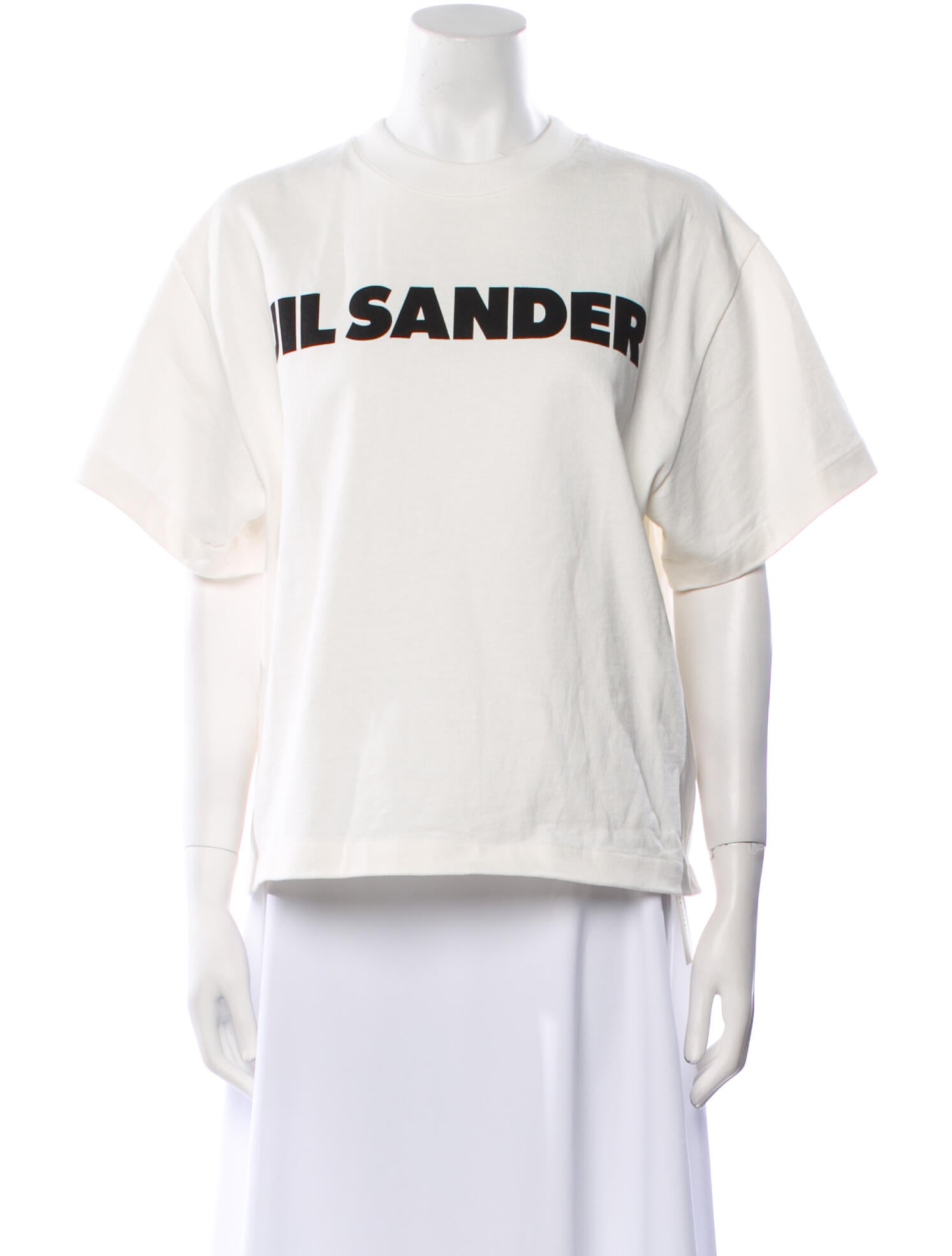 Jil Sander Graphic Print Crew Neck T-Shirt