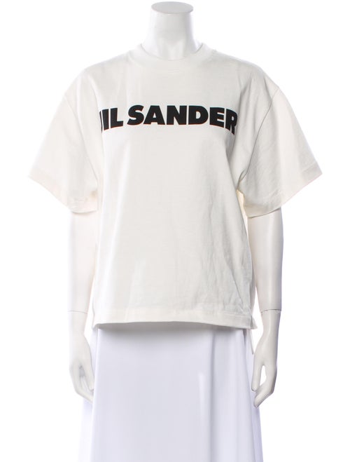 Jil Sander Graphic Print Crew Neck T-Shirt