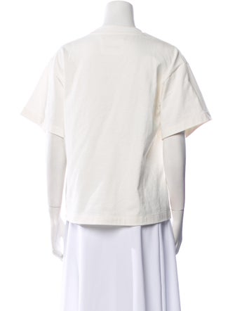 Jil Sander Graphic Print Crew Neck T-Shirt