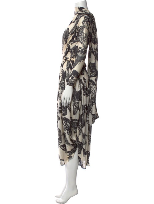 Jil Sander Silk Long Dress