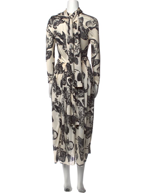 Jil Sander Silk Long Dress