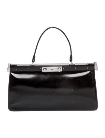 Jil Sander Leather Top Handle Bag