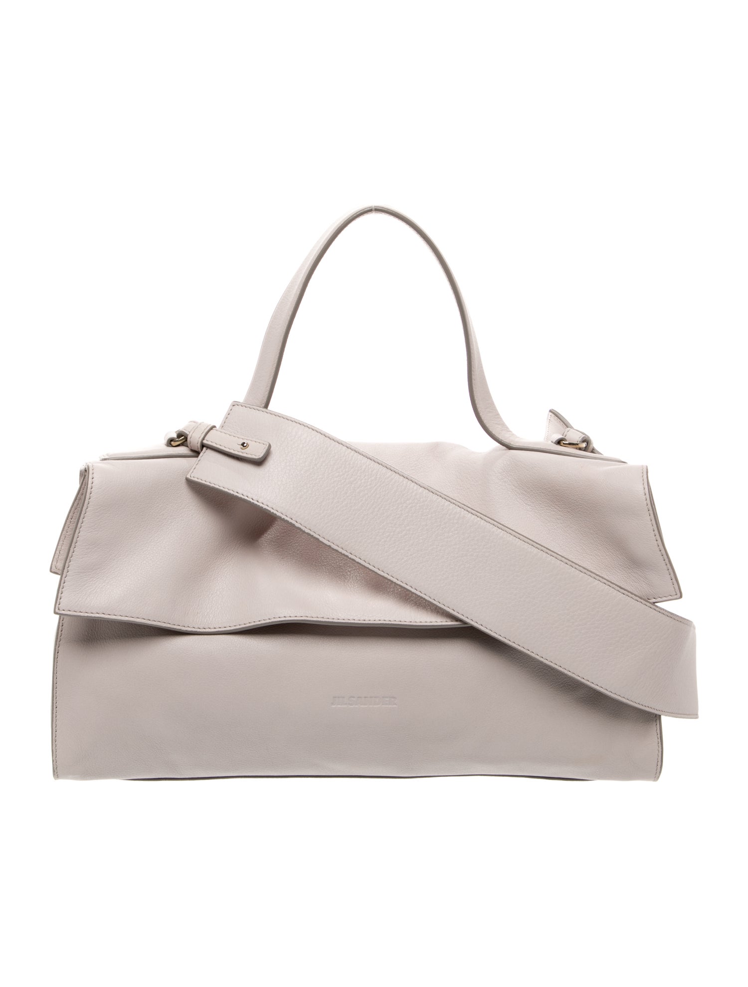 Jil Sander Leather Top Handle Bag