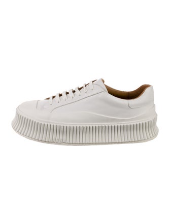 Jil Sander Leather Sneakers