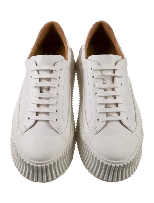 Jil Sander Leather Sneakers