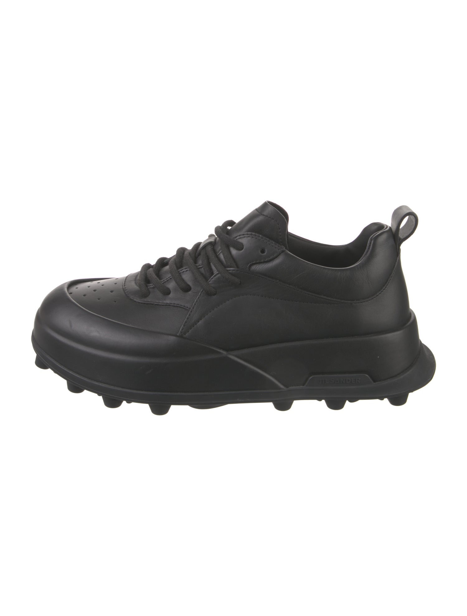 Jil Sander Leather Athletic Sneakers