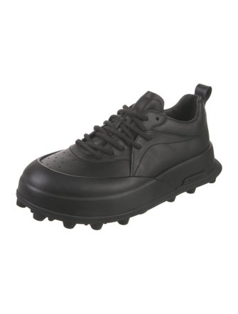 Jil Sander Leather Athletic Sneakers