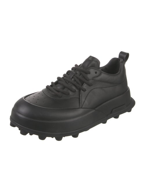 Jil Sander Leather Athletic Sneakers