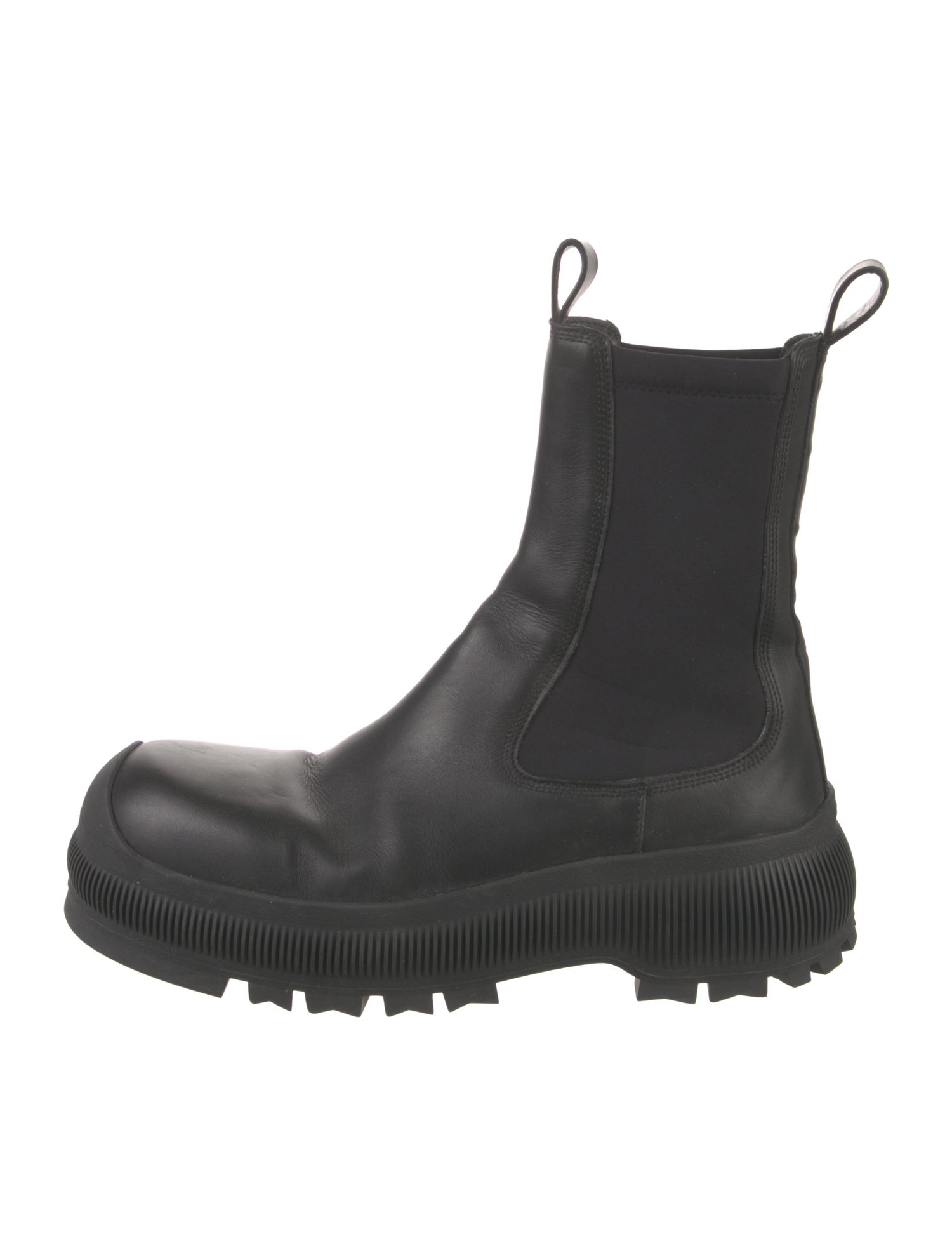 Jil Sander Leather Chelsea Boots