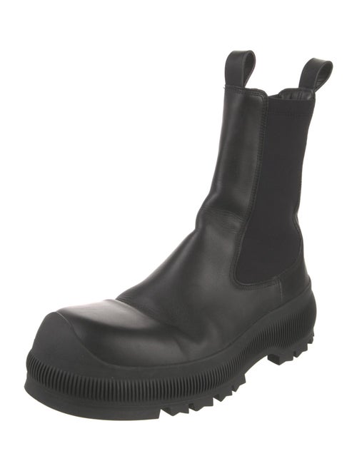Jil Sander Leather Chelsea Boots