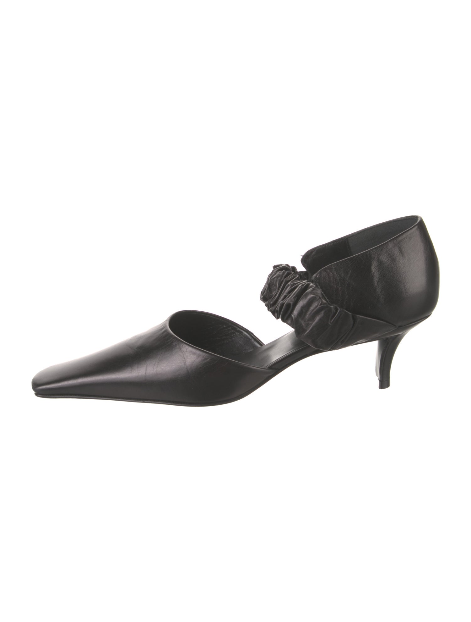 Jil Sander Leather D'Orsay Pumps