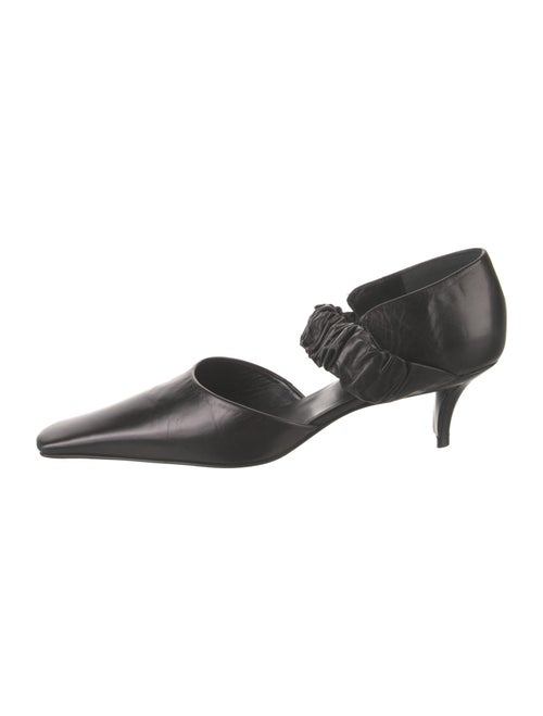 Jil Sander Leather D'Orsay Pumps