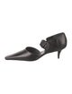 Jil Sander Leather D'Orsay Pumps