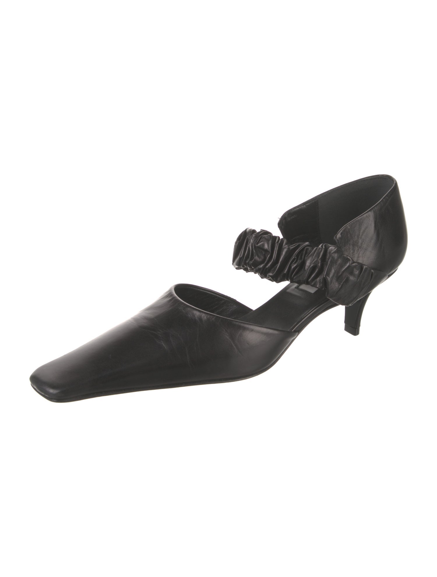 Jil Sander Leather D'Orsay Pumps