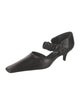 Jil Sander Leather D'Orsay Pumps