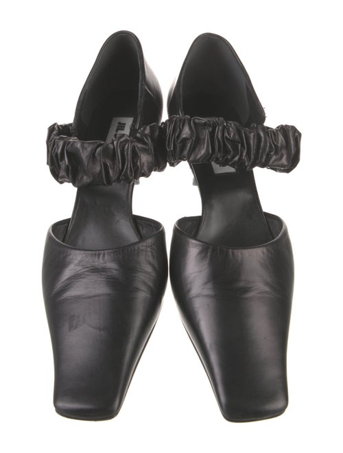 Jil Sander Leather D'Orsay Pumps