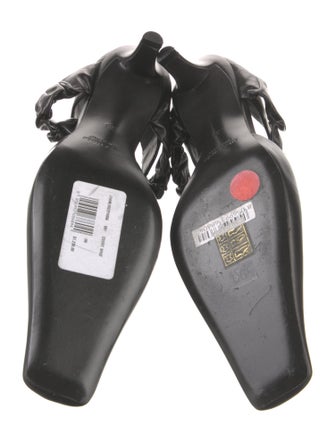 Jil Sander Leather D'Orsay Pumps