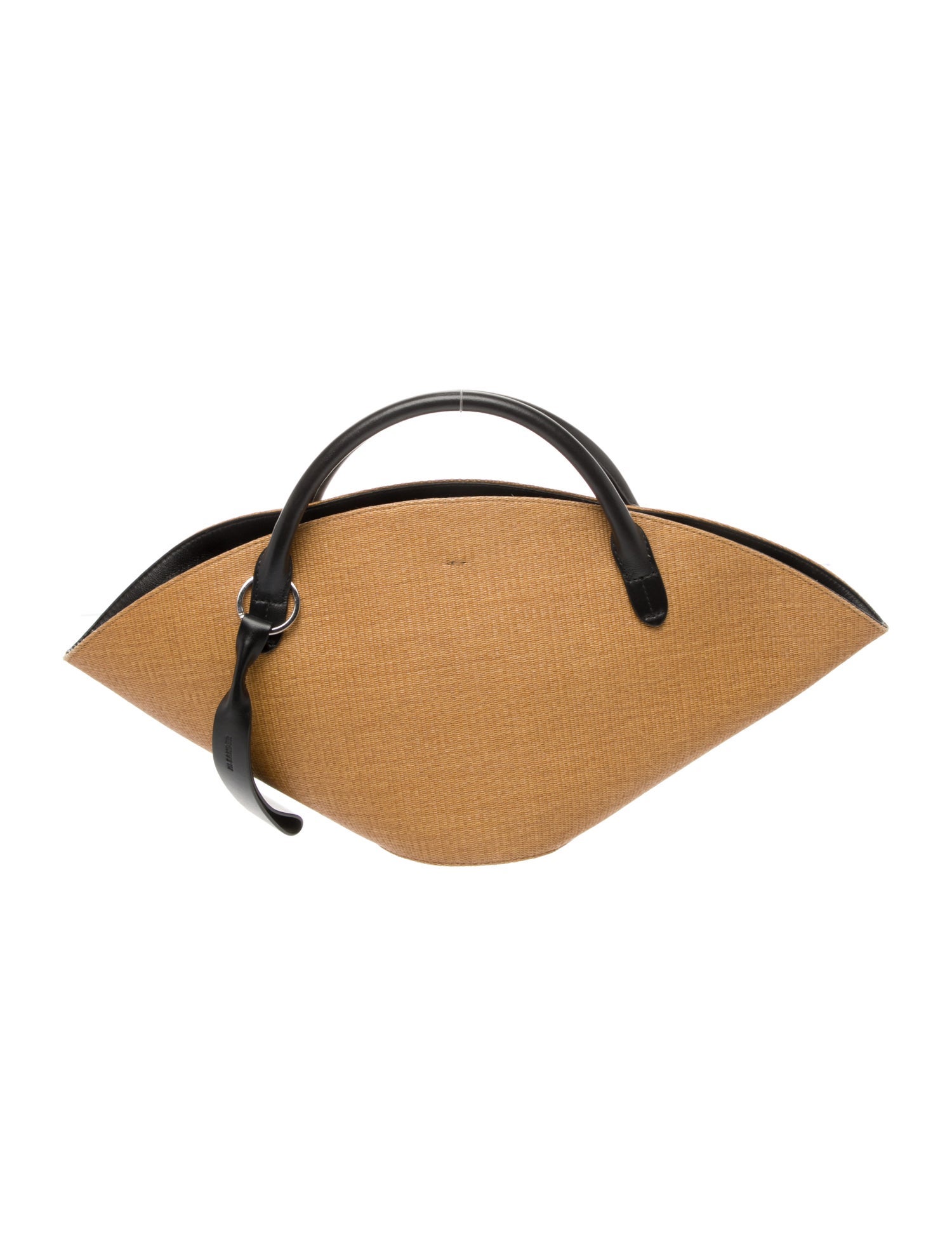 Jil Sander Raffia Top Handle Bag