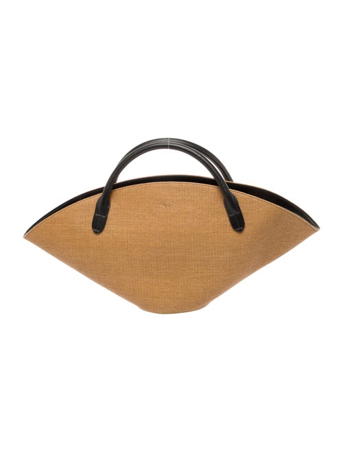 Jil Sander Raffia Top Handle Bag