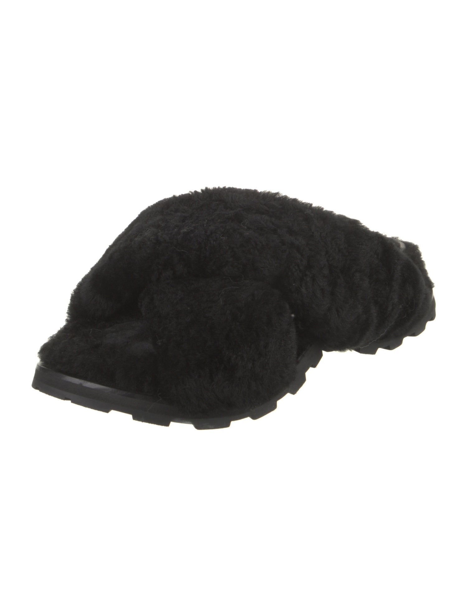 Jil Sander Shearling Slides