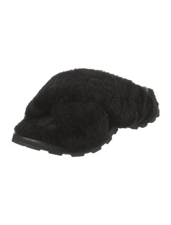 Jil Sander Shearling Slides