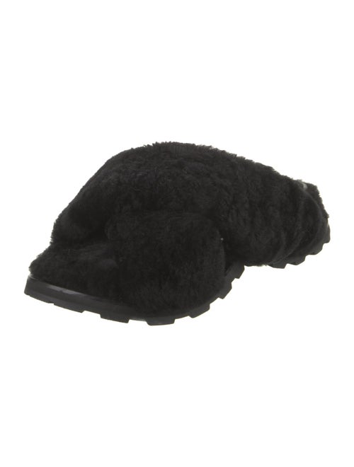 Jil Sander Shearling Slides