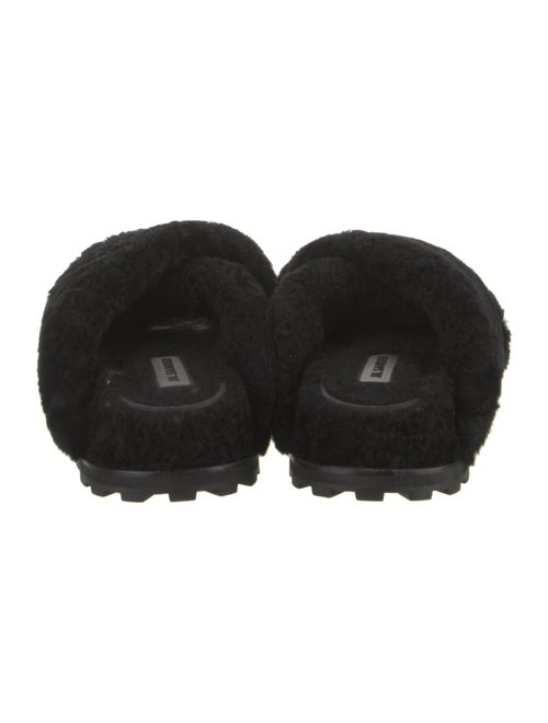 Jil Sander Shearling Slides