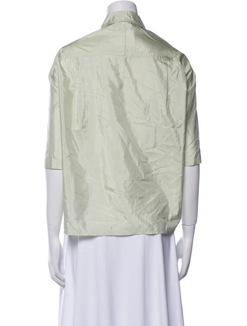 Jil Sander Three-Quarter Sleeve Button-Up Top