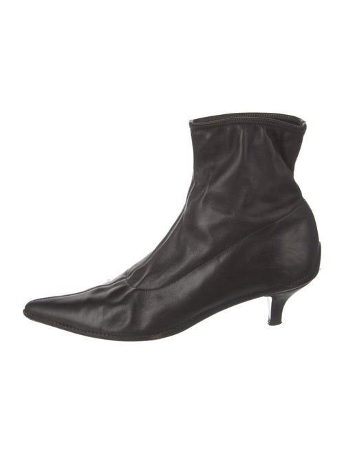 Jil Sander Leather Sock Boots