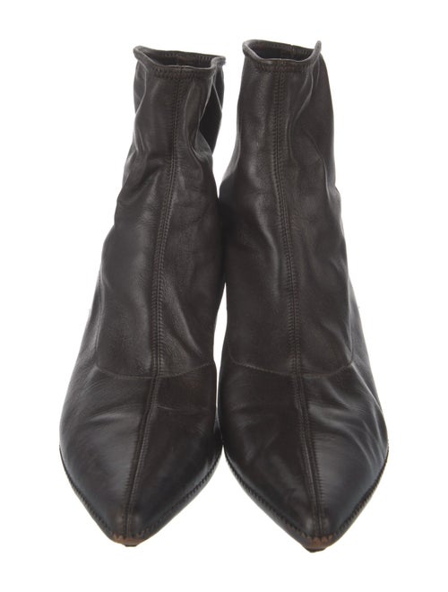 Jil Sander Leather Sock Boots