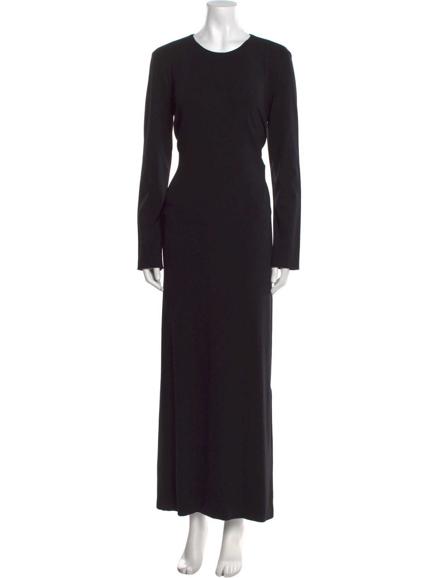 Jil Sander Crew Neck Long Dress