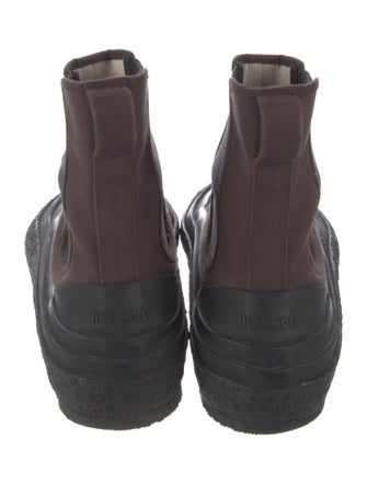Jil Sander Leather Chelsea Boots