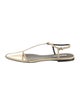 Jil Sander Leather Slingback Flats
