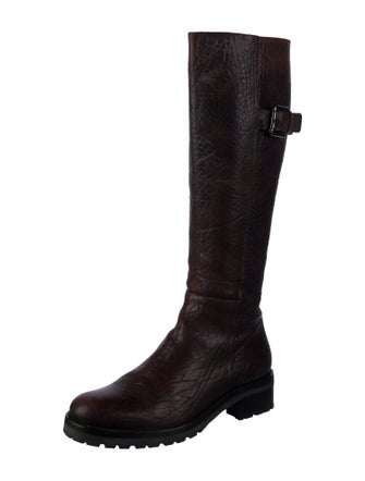 Jil Sander Leather Riding Boots
