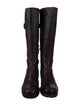 Jil Sander Leather Riding Boots