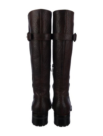 Jil Sander Leather Riding Boots